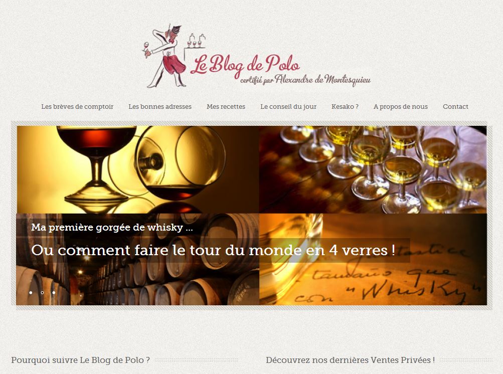 Le Blog de Polo, un incontournable des bons plans de la table et du vin