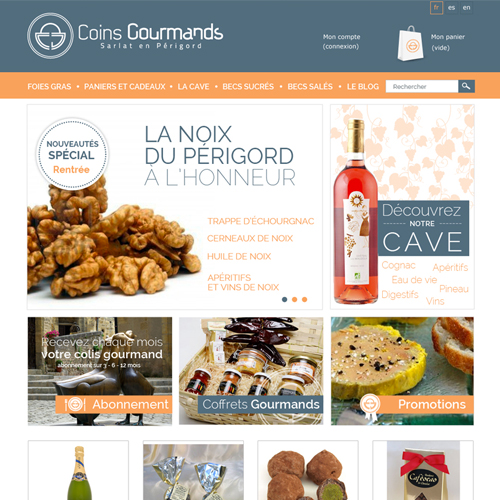 Coins Gourmands, spécialisé dans le foie gras et les produits du Périgord