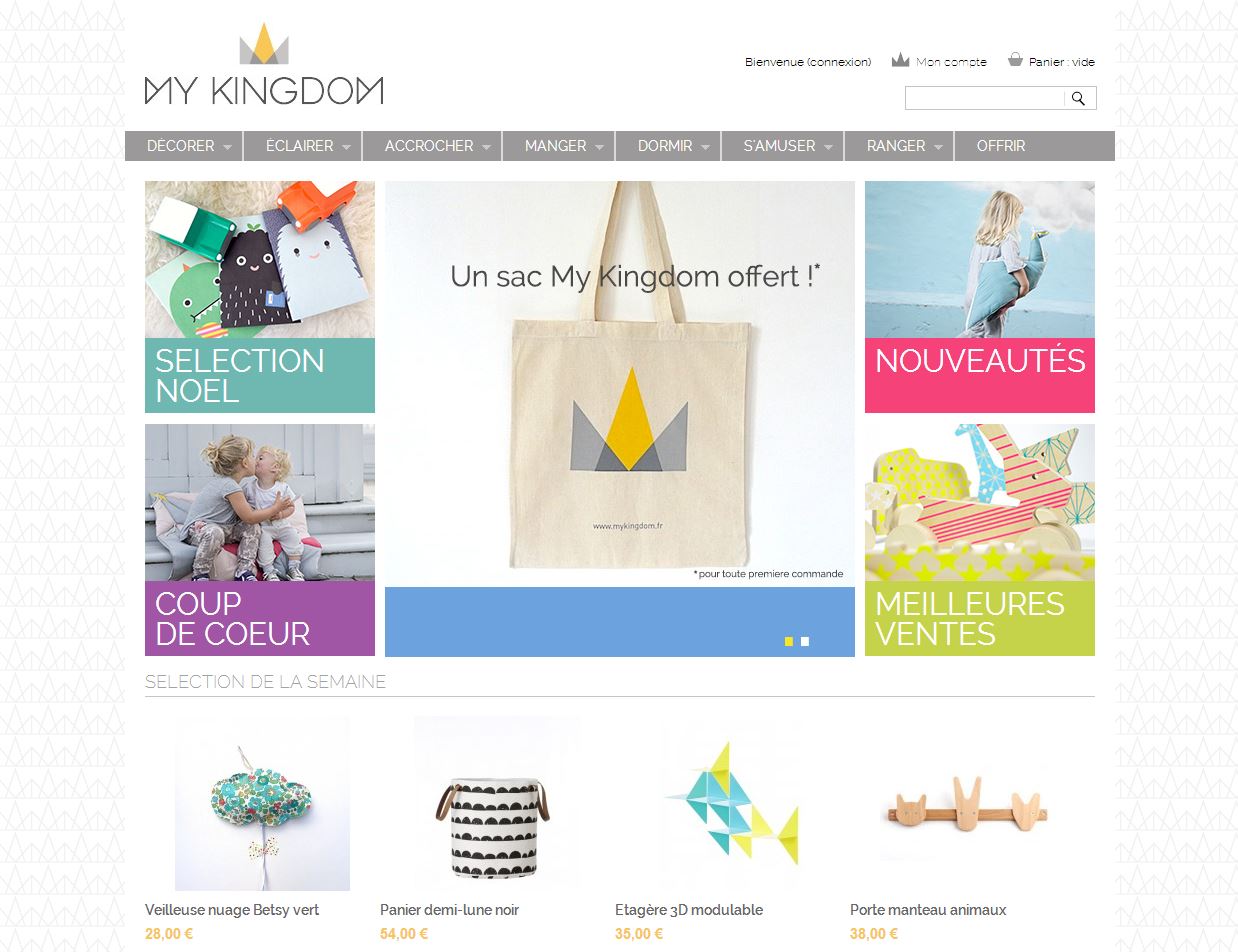 My Kingdom, l&rsquo;univers merveilleux de la décoration pour enfants