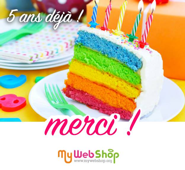 5 ans, ça se fête !